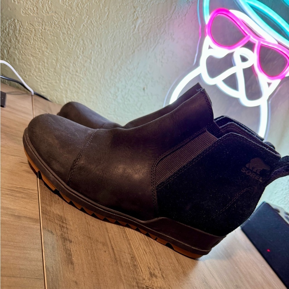 Sorel Women's Black Ankle Boots